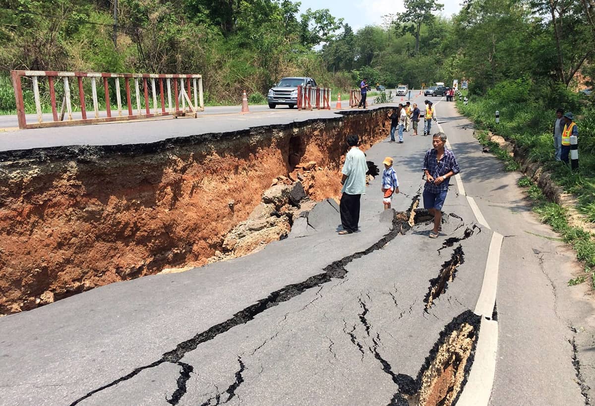 Тайланд землетрясение